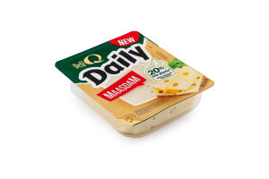 Сир Deli Q Daily Маасдам 45% DE кор/мол слайс
