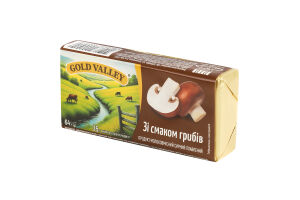 Продукт сирний 35% молоковмісний плавлений Зі смаком грибів Gold Valley м/у 64г