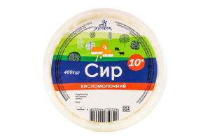 Творог 10% Хуторок ведро 400г