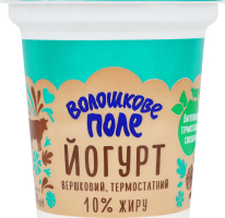 Йогурт вершковий термостатний 10% 300г стакан Волошкове поле