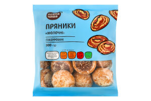 Пряники глазированные Молочные Повна Чаша м/у 300г