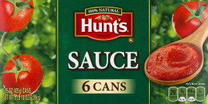 Hunt's Tomatoes Sauce - 6 PK