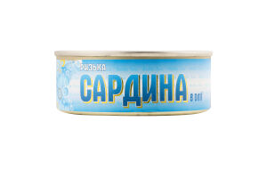 Сардина в олії Ризька Baltic Sea з/б 240г