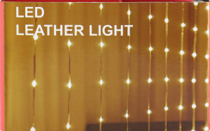 Електрогірлянда Водоспад 120LED теплий білий 3*1м