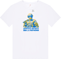 Футболка жіноча Roksana 1359 Військовий білий S