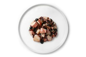 Кальмар щупальці слабосолені в олії