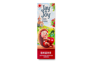 Конфеты фруктовые натуральные Вишня Jay&Joy к/у 32г