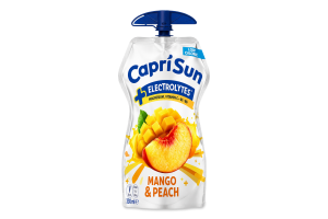 Напиток сокосодержащий Манго-персик Электролиты Capri-Sun д/п 330мл