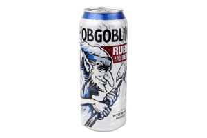 Пиво 0.5л 4.5% темне фільтроване пастеризоване Ruby Hobgoblin Wychwood Brewery з/б