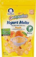 Gerber Graduates Yogurt Melts Peach