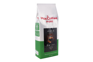 Кофе натуральный жареный в зернах Arabica Crema Pure MacCoffee м/у 1кг