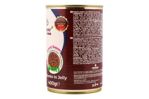 Корм д/дорослих котів з яловичиною 400г ж/б How Meow