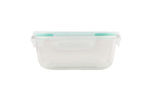 Контейнер д/зберігання 1,2л скло з кришкою