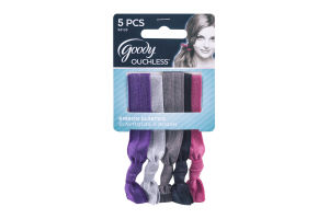 Goody Ouchless Ribbon Elastics - 5 CT