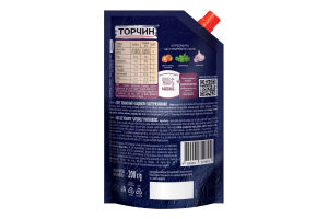 Соус томатный с пряностями пастеризованный Сацебели Торчин д/п 200г