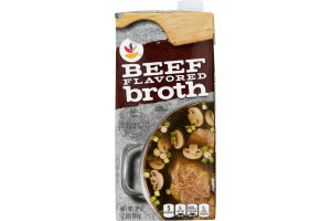 Ahold Fat Free Beef Flavored Broth
