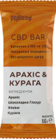Батончик Арахис&Курага CBD Pephemp м/у 50г