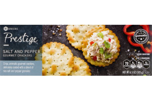 Prestige Gourmet Crackers Salt and Pepper