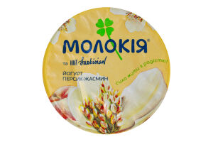 Йогурт 2% с наполнителем фруктовым пастеризованным Персик-жасмин Молокія ст 240г