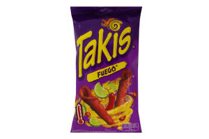 Закуска кукурудзяна підсмажена зі смаком чилі та лайма Takis м/у 100г