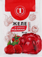 Желе со вкусом малины ТМ "1" м/у 90г