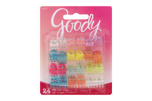 Goody Glam Girls Small Claw Clips - 24 CT