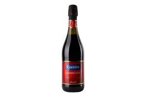 Вино игристое 0.75л 7.5% красное полусухое Lambrusco Emilia Riunite бут
