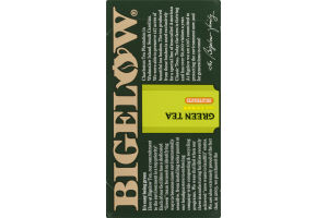 Bigelow Green Tea Decaffeinated With Lemon - 20 CT