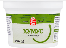 Хумус с авокадо Fine Life ст 250г