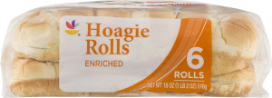 Ahold Hoagie Rolls - 6 CT