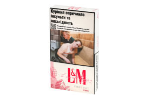 Сигарети з фільтром L&M First cut Pink 20шт