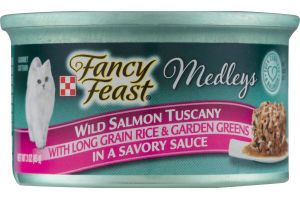 Fancy Feast Medleys Wild Salmon Tuscany Cat Food