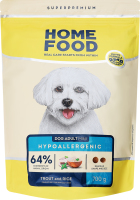Корм д/собак Home Food 700 г форель рис (мал. пород)