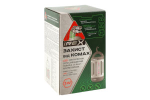 Світильник д/знищення комах LED з акумулятором 3Вт Irex
