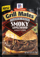 McCormick Grill Mates Steakhouse Burgers Seasoning Mix Smoky Applewood