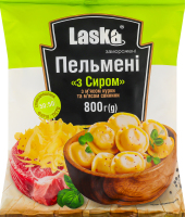Пельмени с мясом курицы и свинины С сыром Laska м/у 800г