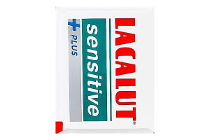 Паста зубна з додатковим вмістом активних речовин Sensitive Plus Lacalut 75мл