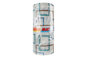 Покрытие для ванной комнаты ПВХ 570г/м² 65см №4079-1 Прямоугольники Aqua Mat 1шт