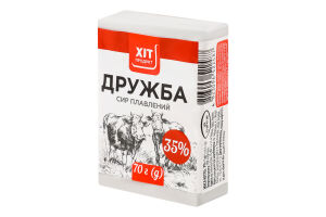 Сир плавлений Дружба 35% 70г Хіт Продукт
