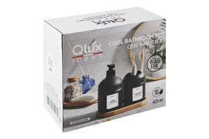 Набір для ванни скло 0.42л №С-00526 Qlux Ideas 3шт
