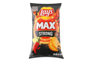 Чипси картопляні Чилі та лайм Strong Max Lay's м/у 95г