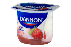 Dannon Fruit on the Bottom Lowfat Yogurt Strawberry