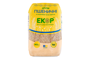 Крупи з м'якої пшениці подрібнені шліфовані Екор м/у 900г