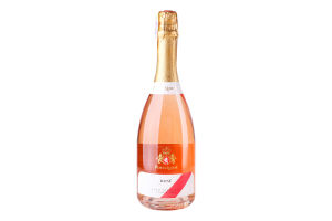 Вино игристое 0.75л 11% розовое брют Rose Porta Leone бут