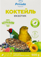 Корм д/декоративних птахів Коктейль Екзотик 500г Природа