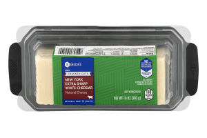 SE Grocers Cracker Cuts New York Extra Sharp White Cheddar Natural Cheese