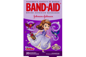 Band-Aid Brand Adhesive Bandages Sofia The First - 20 CT
