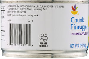 Ahold Chunk Pineapple