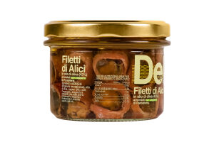 Анчоуси Delicius філе скруч з каперс оливк олії