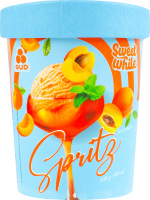 Морозиво сорбет Персик-абрикос Spritz Rud ст 300г